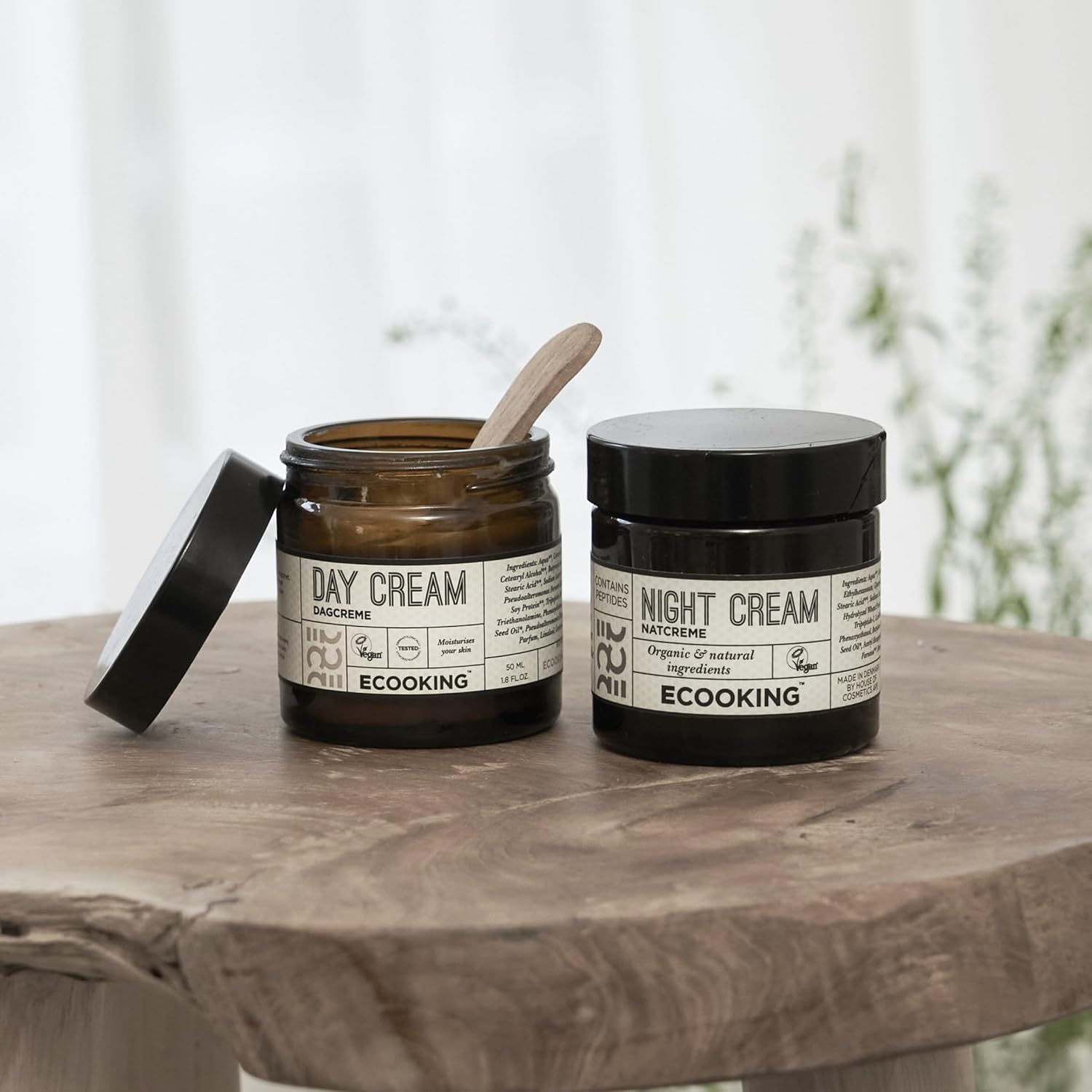 Ecooking Hydrating & Moisturising Day Cream 50ml with Hyaluronic Acid & Vitamin E | Anti Aging Face Cream | Nourishing Skincare with Natural & Organic ingredients : Amazon.co.uk: Beauty