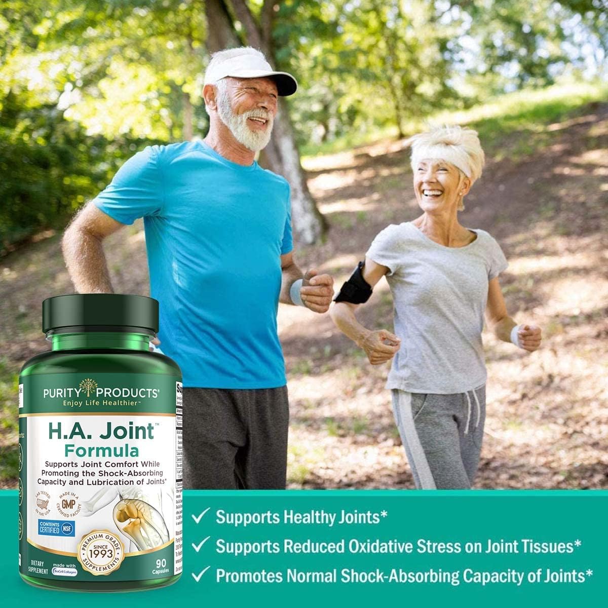 HA Joint Formula - Hyaluronic Acid from Purity Products, 90 capsules : Health & Household