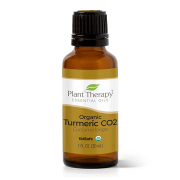 Plant Therapy Usda Certified Organic Turmeric Co2 Essential Oil 30 Ml (1 Oz) 100% Pure, Undiluted, Natural Aromatherapy