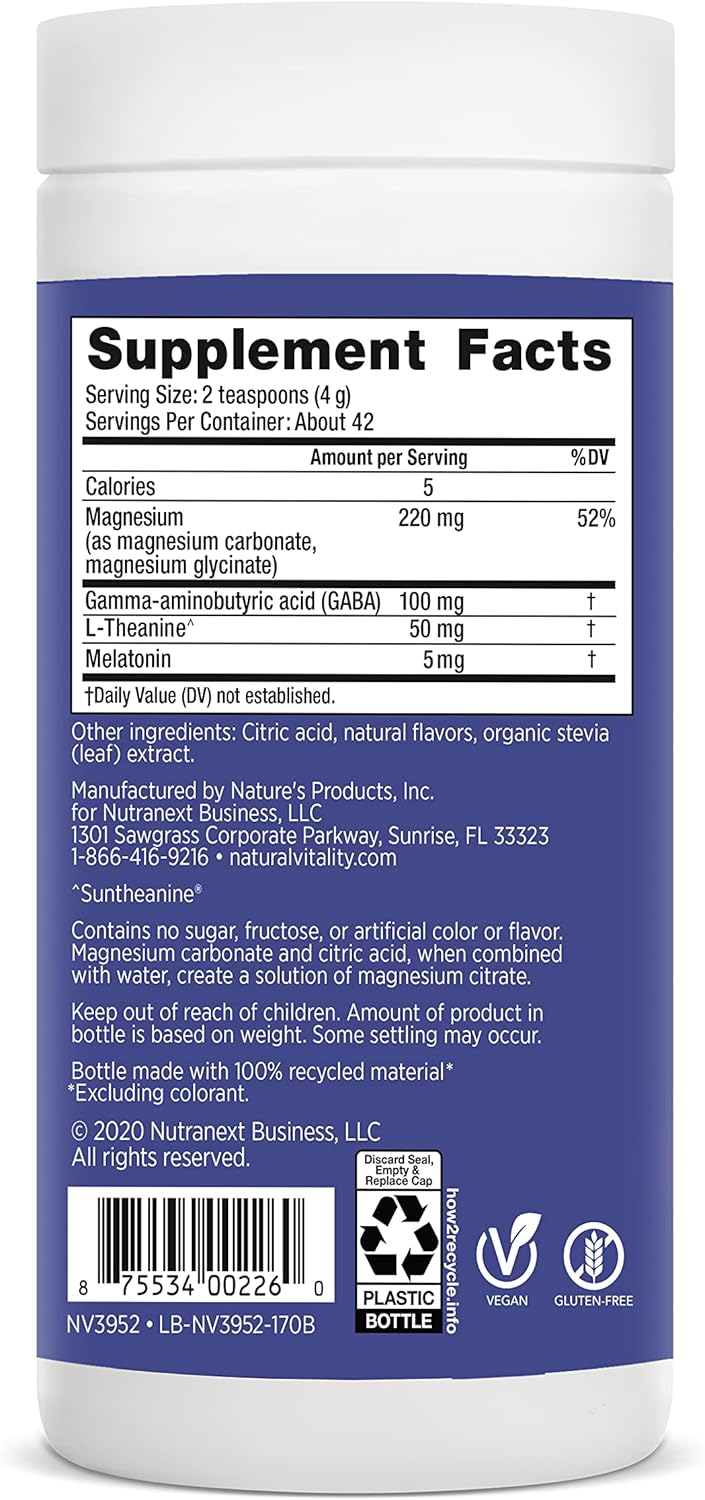 Natural Vitality Natural Calm Specifics CALMFUL SLEEP (Mixed Berry avor) 6 s