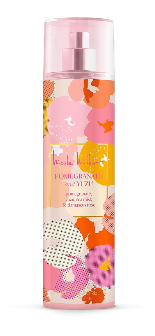 Nicole Miller Pomegranate Yuzu Body Mist, 8 Fl. Oz. : Beauty & Personal Care