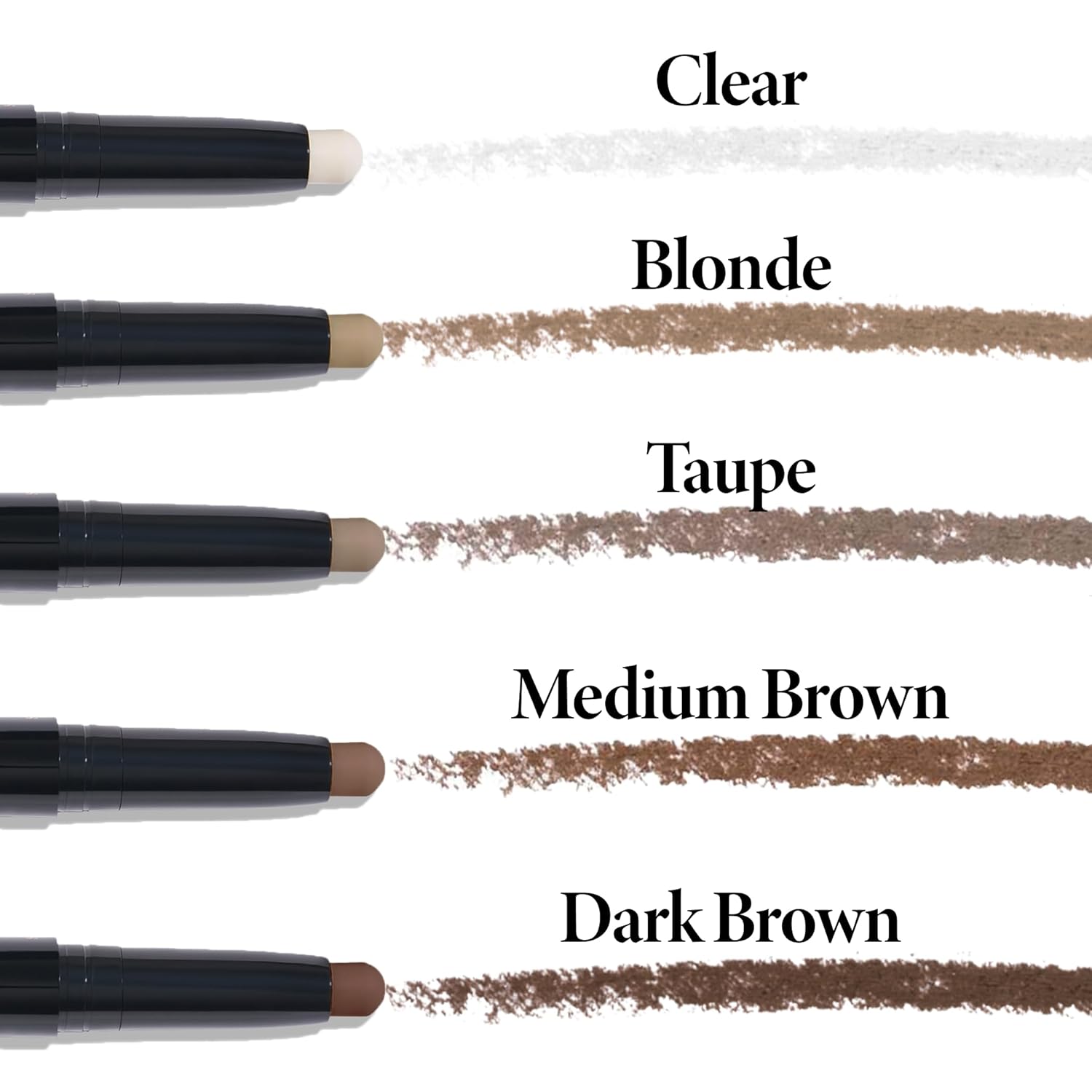 Laura Geller New York Define-N-Tame Brow Lifting Stick - Laminated Full Brows - Wax - Dark Brown : Beauty & Personal Care