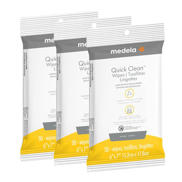 Medela Quick Clean Micro-Steam Bags For Bottles And Breast Pump Parts, 5 Count