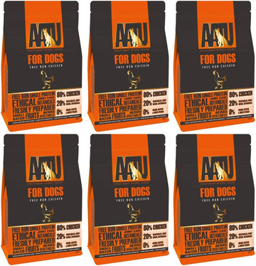 Aatu Dog Dry Dog Food, Chicken, High Protein, Grain Free Recipe, No Artificial Ingredients, Pack Of 6 X 1KgAckg1