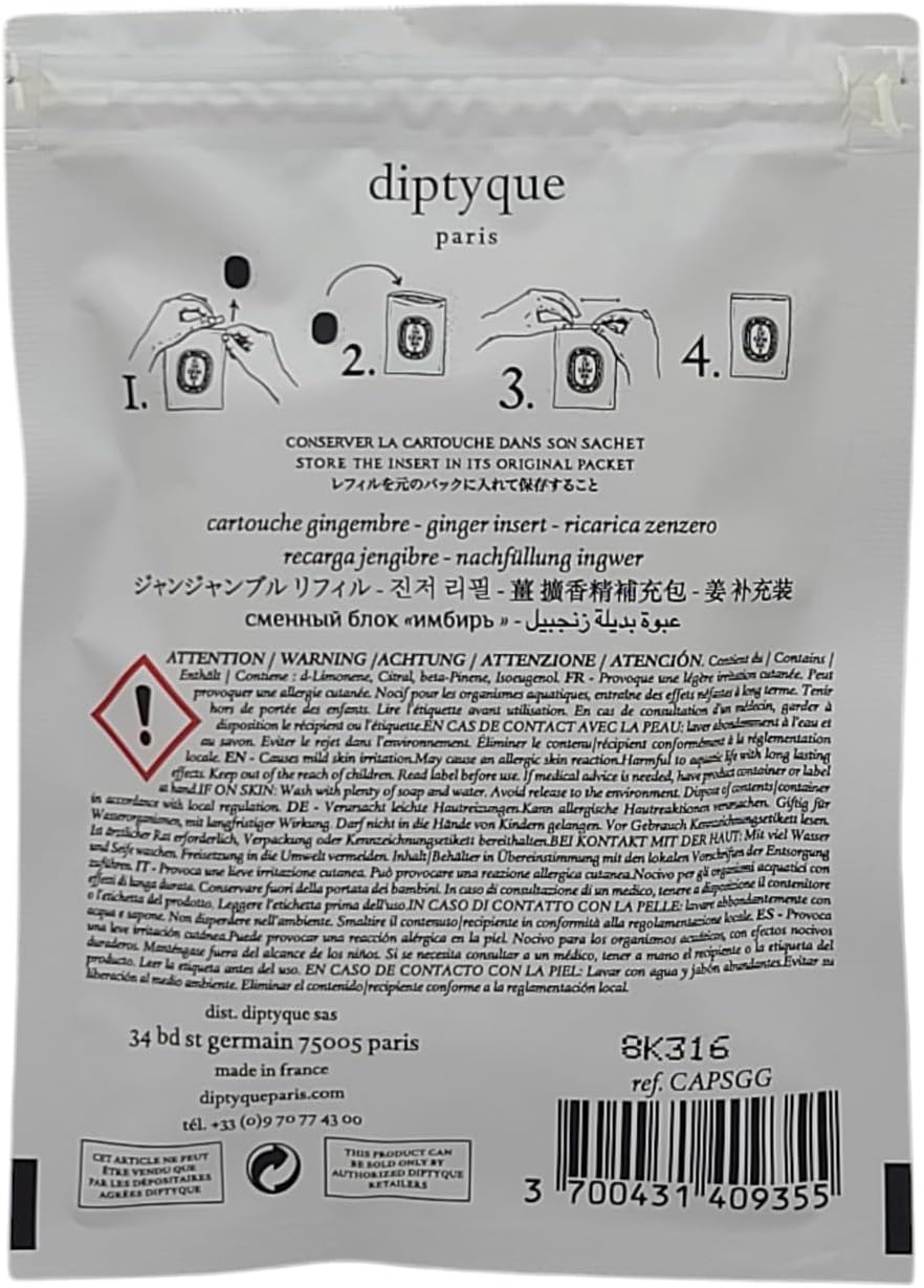 Car Diffuser Gingembre