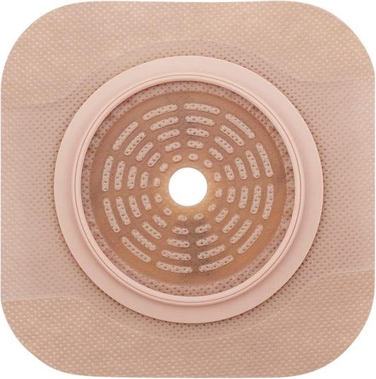 Hollister New Image Cut-To-Fit Flexwear Skin Barrier With Tape - Floating Flange - Flang: 2-3/4", Cut Up To: 2-1/4", Blue - Box Of 5