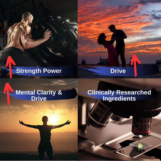 Pharmacist Recommended 2 Fer 1 Offer 180Ct Testosterone Booster Enhancement By Research Labs. Increase Lean Muscle Energy Strength. Saw Palmetto, Tribulus, Tongkat Ali, Horny Goat Weed, Zinc