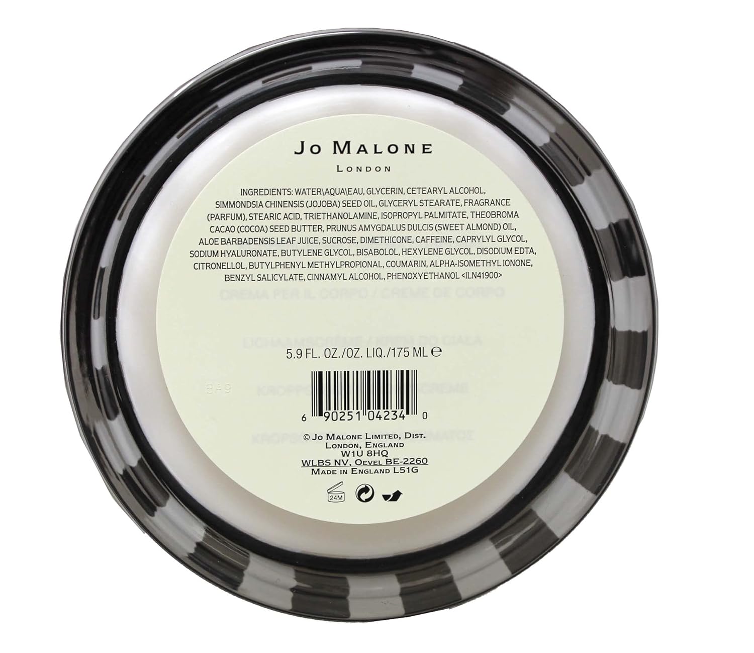 Jo Malone Mimosa & Cardamom Body Creme 5.9 Oz : Beauty & Personal Care