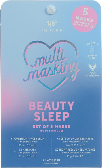 Yes Studio Multi Masking Beauty Sleep Set Of 5 Masks