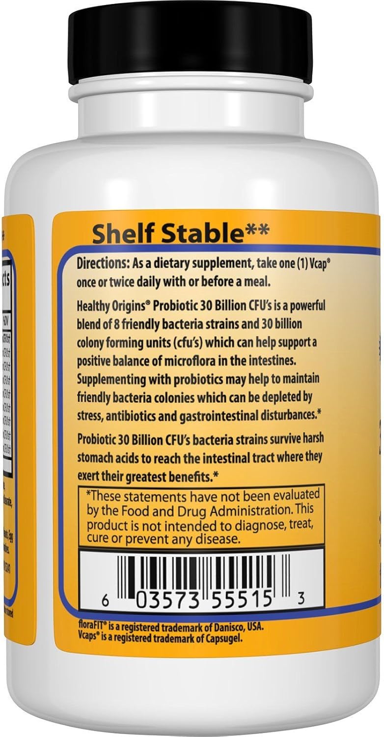 Healthy Origins Probiotic 30 Billion Cfu