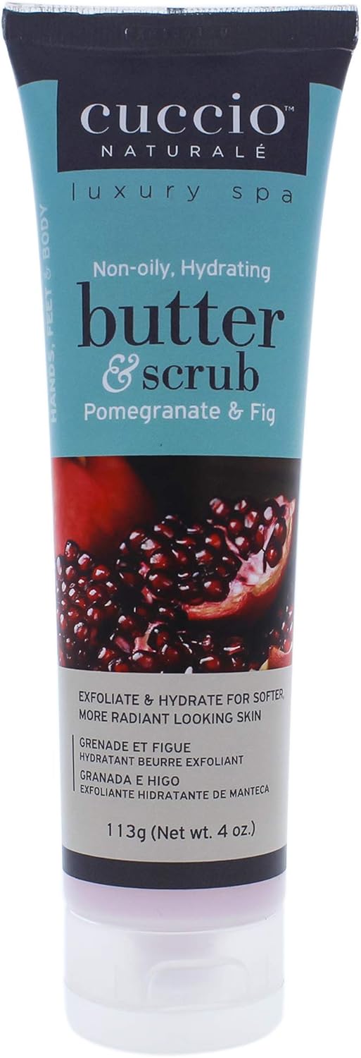 Pomegranate & Fig Butter Scrub Tube 4oz : Amazon.co.uk: Beauty