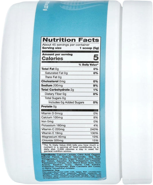 California Gold Nutrition Beverages, Hydrationup, Electrolytes, Tropical, 8 Oz (227 G)