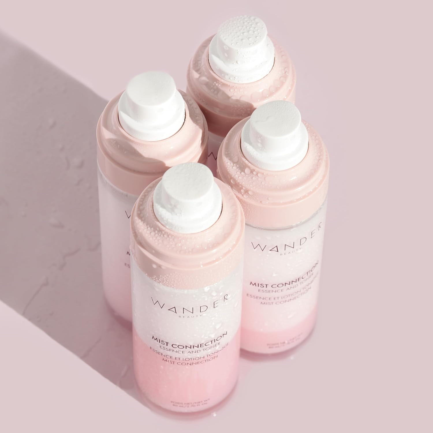 Wander Beauty Mist Connection Essence And Toner - 8-In-1 Ph Balancing & Hydrating Facial Mist - Glowy Skin Care With Niacinamide, Hyaluronic Acid, Evening Primrose & Avocado - Alcohol-Free - 2.7 Fl Oz : Beauty & Personal Care