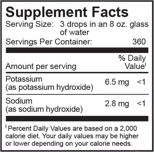 Alkalife Ph Booster Drops | The First Patented Alkaline Water Booster To Neutralize Acid & Balance Ph For Immune Support, Peak Performance, Detox, Overall Wellness – 1.25Oz