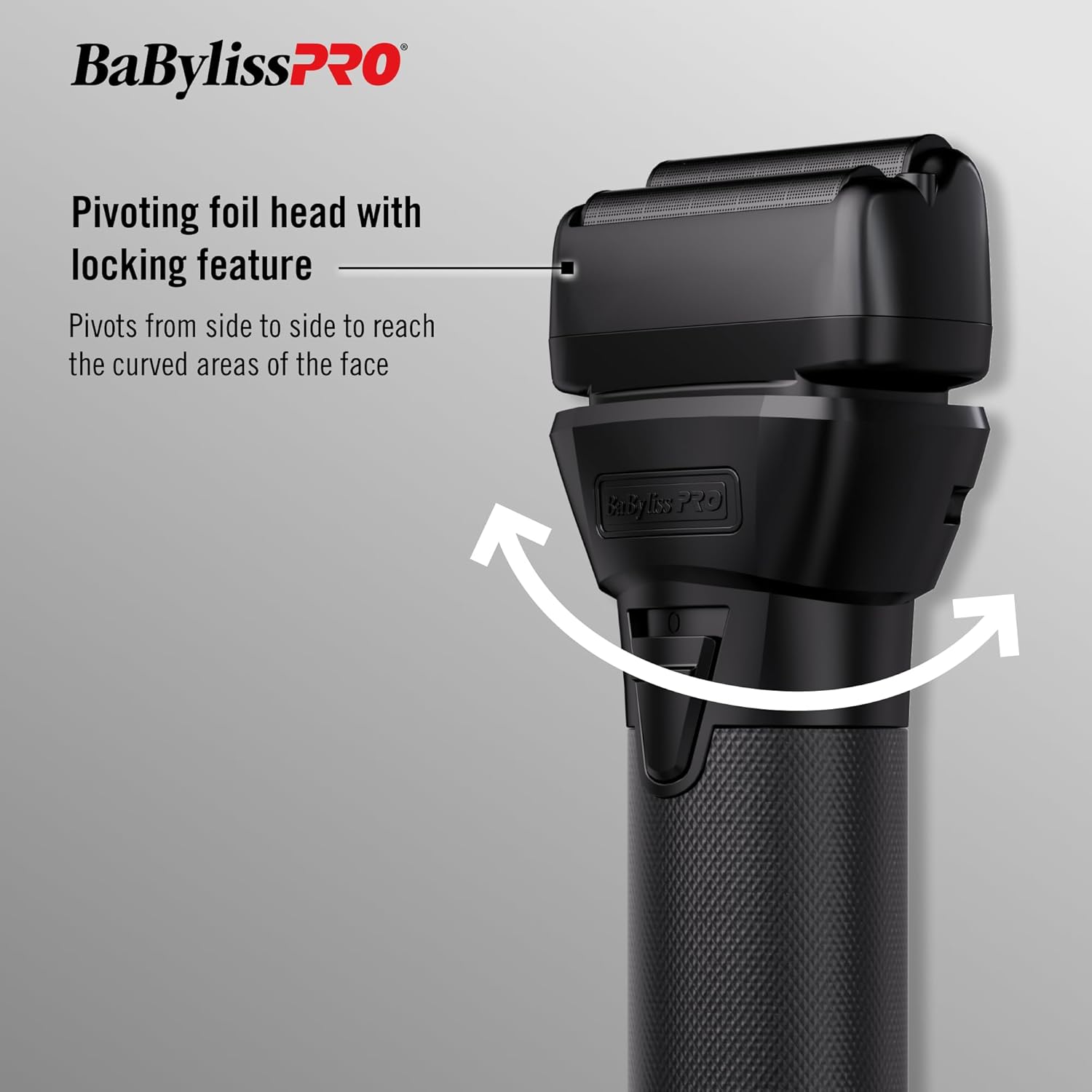 Babylisspro Fxone Blackfx All Metal Double Foil Shaver : Beauty & Personal Care