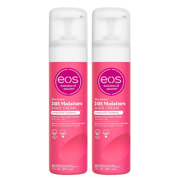 eos Shea Better Women's Shave Cream- Pomegranate Raspberry, 14 fl oz, 2-Pack