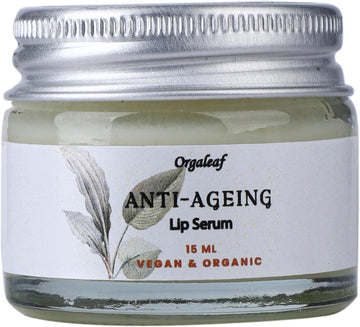 Orgaleaf Anti Ageing Lip Balm (Lip Serum), Vegan, Natural, 15 Ml
