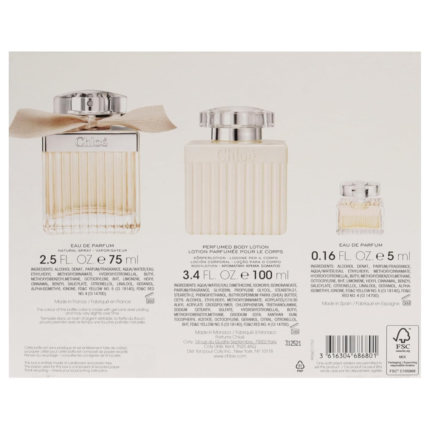 Chloe Parfums Chloe Women'S Gift Set, 3 Count : Beauty & Personal Care
