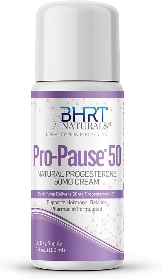 Progesterone Cream 5000Mg Bioidentical Usp Natural - 90 Day Supply, Usa Made, Pharmacist Formulated, Non-Gmo Menopause Relief – Ttc Pcos Supplement (1 Bottle)