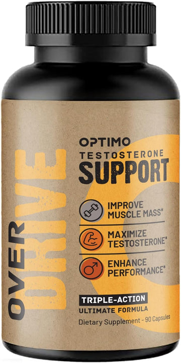 Ultimate Natural Testosterone Booster For Men & Women - Maximize Testosterone, Libido, Muscle - Tongkat Ali, Tribulus, Fenugreek, Daa, Ashwagandha, Maca, Boron, Zinc, Vit D - 90 Capsules