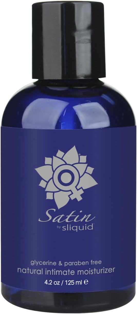 Sliquid Organics Natural Satin Lubricant, 4.2 Ounce