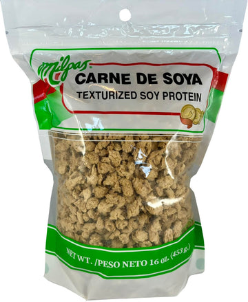 Milpas Regular Soy Meat Substitute 16 Oz - 0074734874911