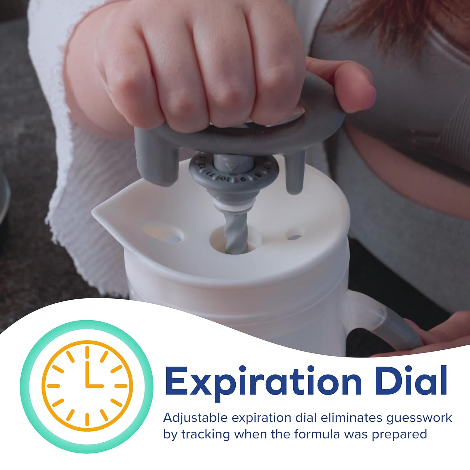 Dr. Talbot'S Baby Formula Mixer - Spill-Free, Clump-Free Formula Mixing Bottle - 32 Oz - Baby Essential For New Parents : Baby