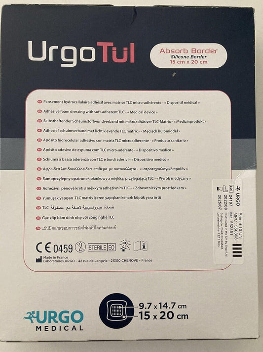 Urgotul 15X20 Cm Pack Of 10'S 354-5514