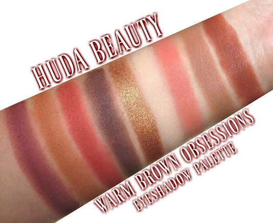 Huda Beauty Warm Brown Obsessions Palette