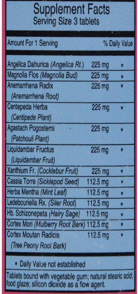 Dr. Shen'S Allergy Tablets (90 Tablets) : Health & Household