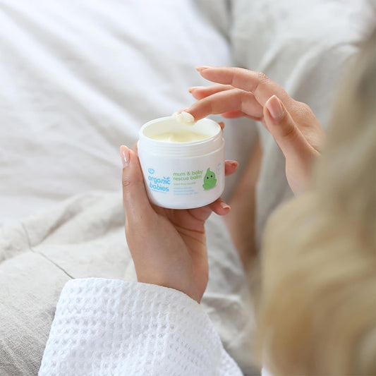 Green People Organic Babies Mum & Baby Rescue Balm - Natural & Organic - Eczema-Friendly - Scent-Free, 100Ml
