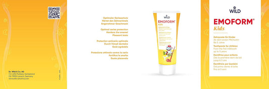 Emoform Kids Toothpaste For Children, From The First Milk Tooth To 5 Years