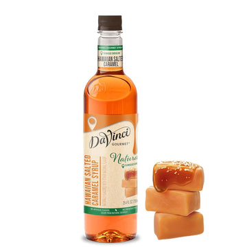 Davinci Gourmet Naturals Hawaiian Salted Caramel Syrup, 25.4 Fluid Ounce (Pack Of 1)