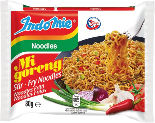 Indomie Mi Goreng Fried Noodles 80G (Pack Of 15)
