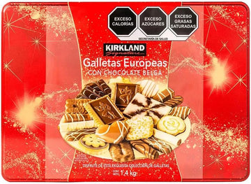 Kirkland Signature European Cookies With Belgian Chocolate - 1.4Kg, (Pack Of 1)
