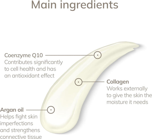 Geske | Recovery Night Cream | Q10 Night Cream | With Collagen & Argan Oil | Anti-Wrinkle Face Care | Anti-Wrinkle Cream | Vegan | Without Animal Testing | Complements Geske Smartappguided⢠Devices