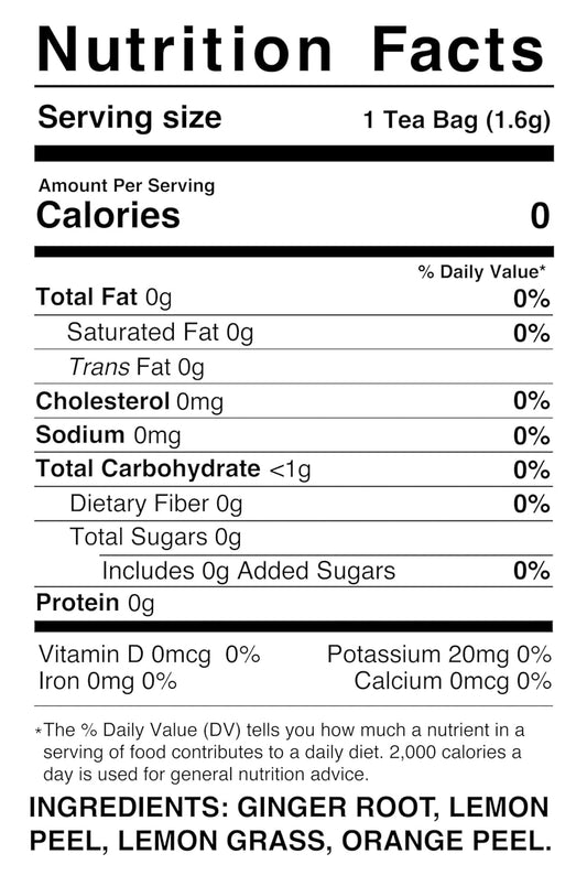 Grace Special Select Ginger, Gingermint, Ginger Lemon And Peppermiont Tea Variety Pack - 4 Boxes - 96 Total Tea Bags