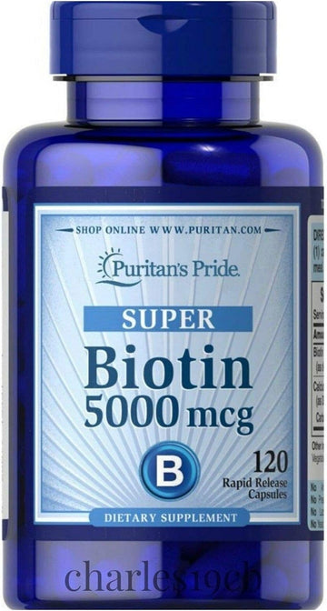 Puritan'S Pride Biotin 5000 Mcg-120 Capsules