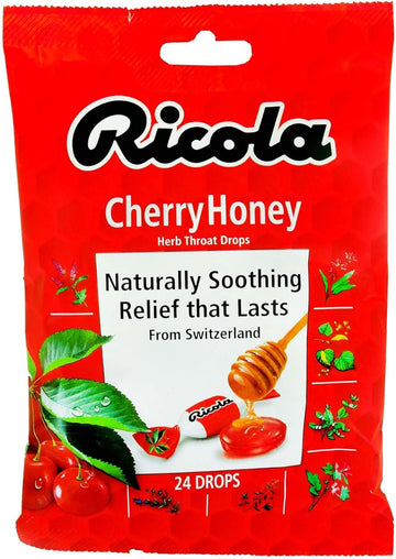 Ricola Thr/Drp Cherry-Honey 24