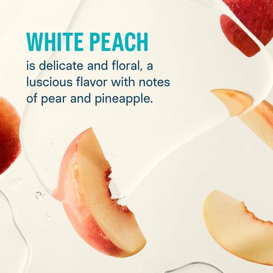 Liquid I.V.® Hydration Multiplier® Sugar-Free - White Peach - Hydration Powder Packets | Electrolyte Powder Drink Mix | Convenient Single-Serving Sticks | Non-Gmo | 14 Servings (Pack Of 1)