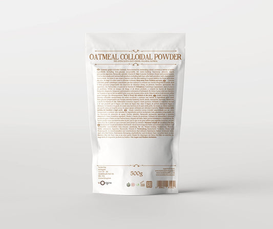 Mystic Moments | Oatmeal Colloidal Powder 500G Pure & Natural Vegan Gmo Free