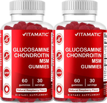 2 Pack - Vitamatic Sugar Free Chromium Gummies With Ceylon Cinnamon - 2000 Mg Per Serving - Non-Gmo - Gluten Free - 60 Vegan Gummies