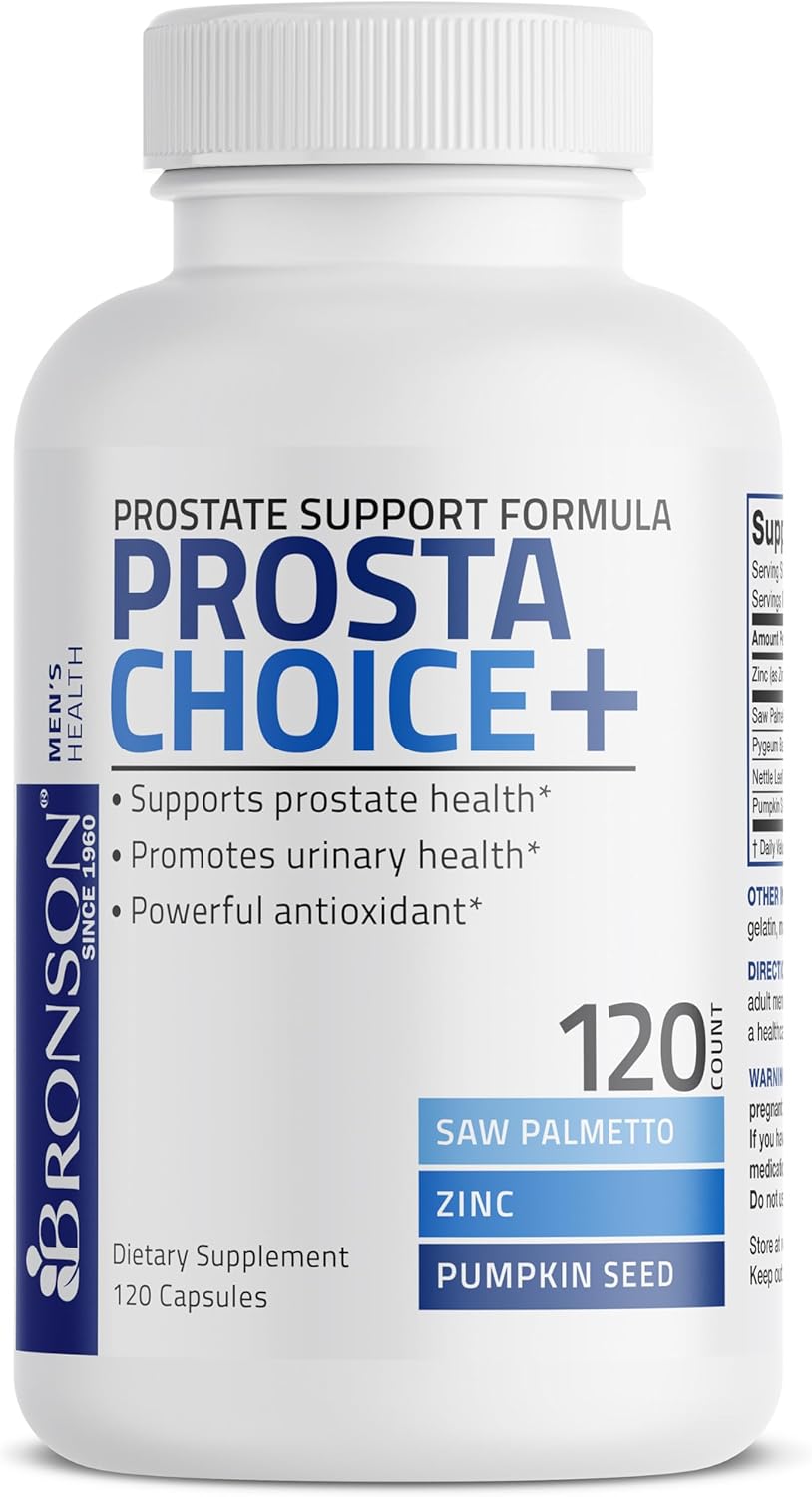 Bronson Prostate Health Support Supplement 60 Capsules : Health & Household