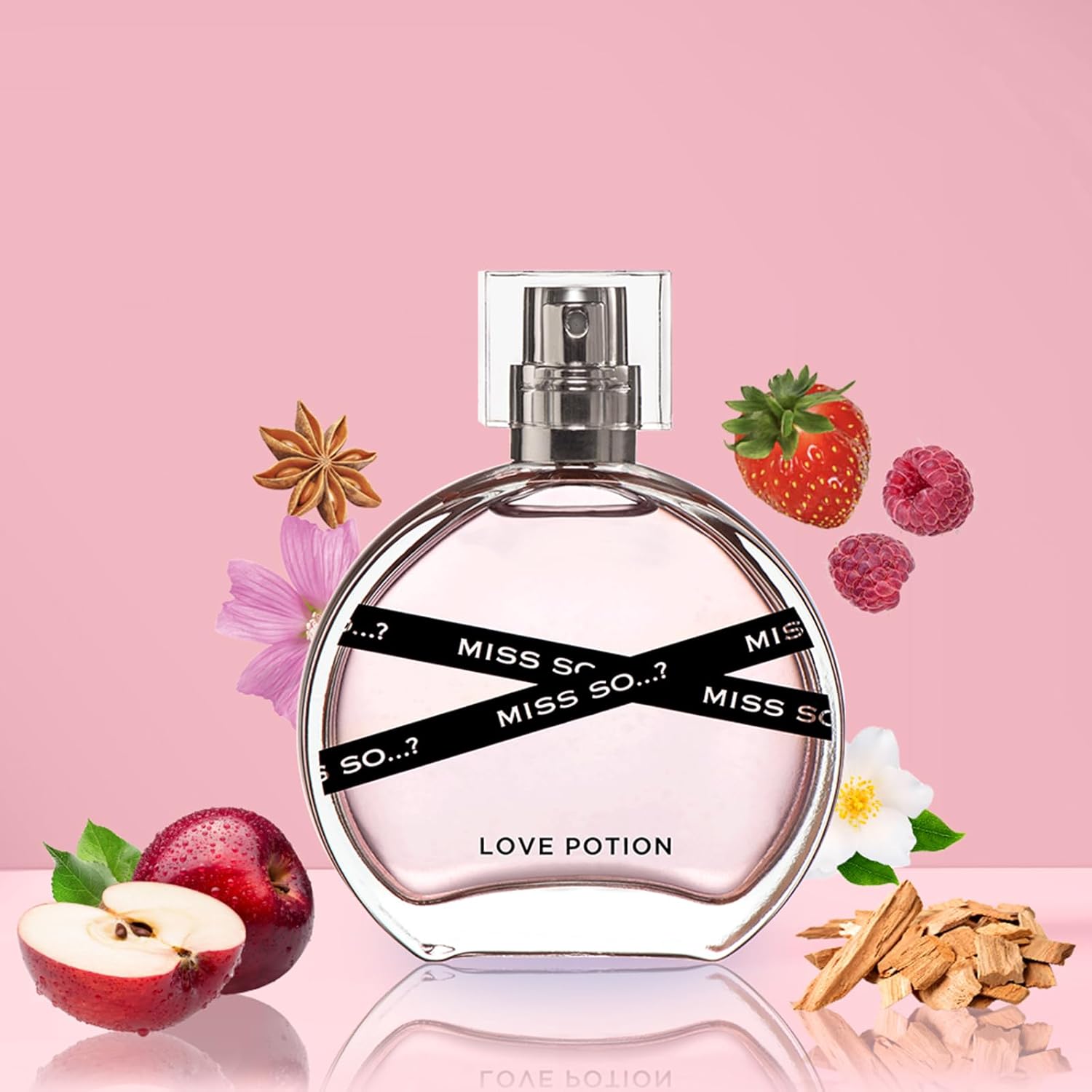 So… Love Potion Eau De Parfum For Women - Travel Size Perfume For Women With Apple, Jasmine, Musk Notes - 1.7 Oz Edp Spray : Beauty & Personal Care