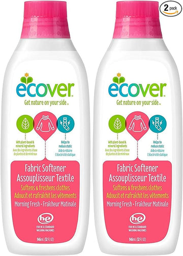 Ecover Fabric Softener - Morning Fresh - 32 Fl Oz (Pack Of 2)