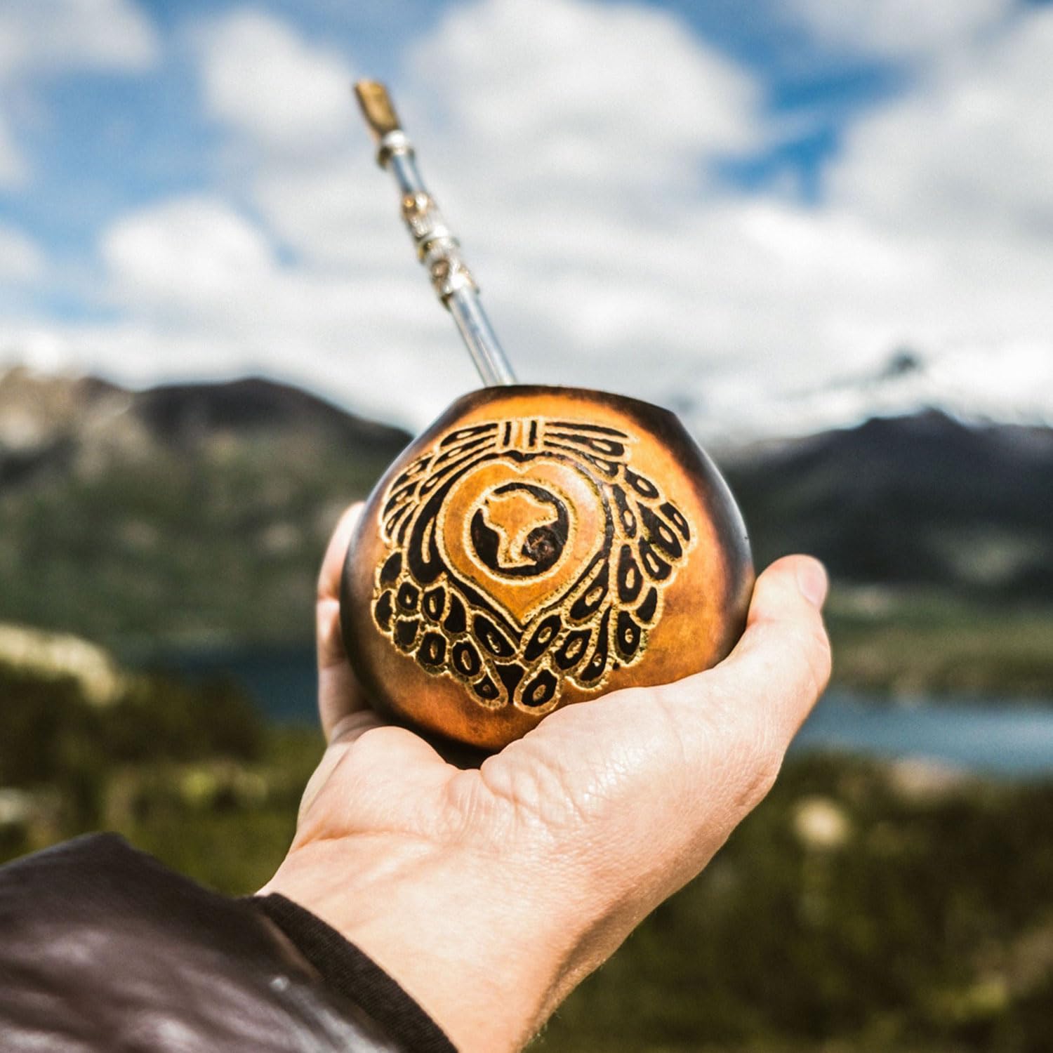 Guayakí Yerba Mate, Organic Traditional Unsweetened Loose Leaf, Perfect Hot Drink For Cold Weather, 16 Oz (Pack Of 2), 40Mg Natural Caffeine, Unsmoked, Smooth Energy & Focus