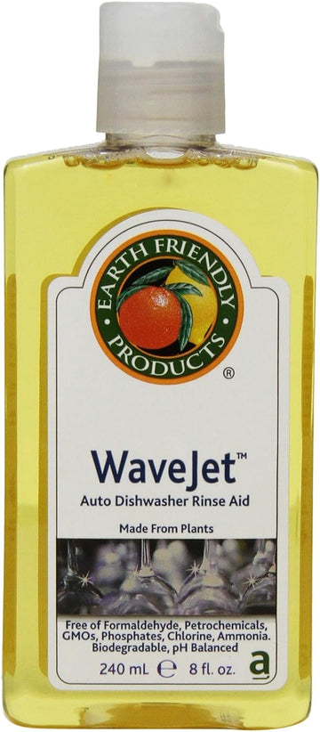 Earth Friendly Products Wave Jet Rinse Aid, 8-Ounce Bottle (Pack Of 12)