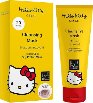 Geske Age Control Vitamin Boost Mask | Use With Hello Kitty Sonic Warm & Cool Mask | Face Mask With Vitamin A, E & F And Rosehip Seed Oil Complex | Enriching Formula | For Normal Skin | Vegan