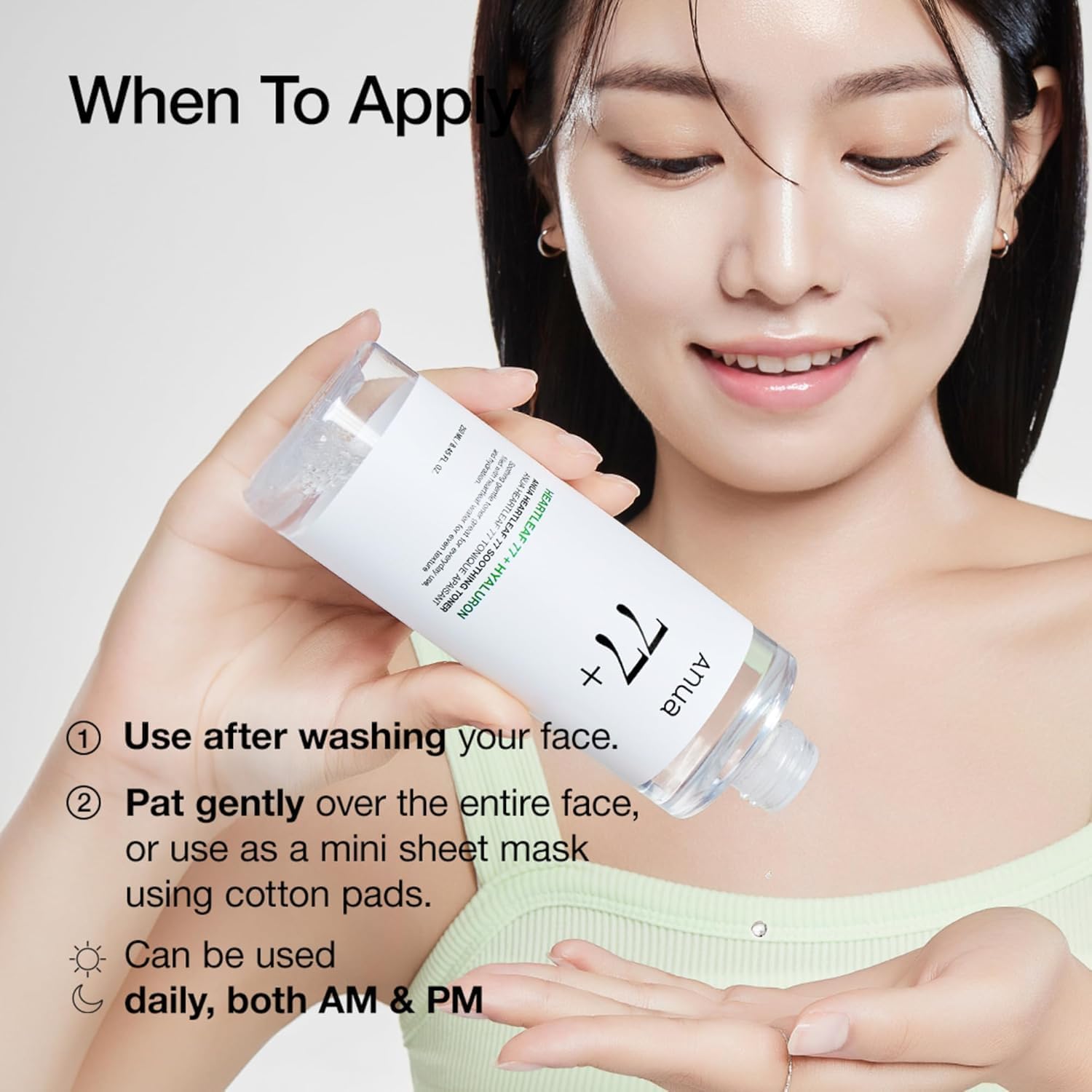 ANUA Heartleaf 77 Soothing Toner, Moisturizing & Calming Facial Toner for Glass Skin, Panthenol, Hyaluronic Acid, Hydration for Sensitive Skin, Vegan, Korean Skin Care, 250ml/8.45 fl.oz. : Amazon.co.uk: Beauty