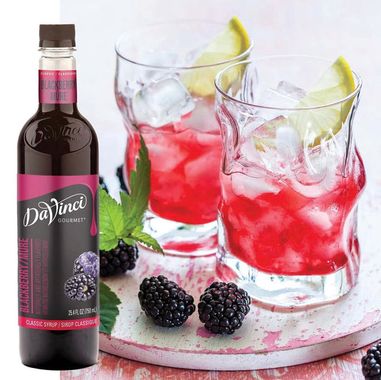 Davinci Gourmet Classic Blackberry Syrup, 25.4 Fluid Ounce (Pack Of 4)